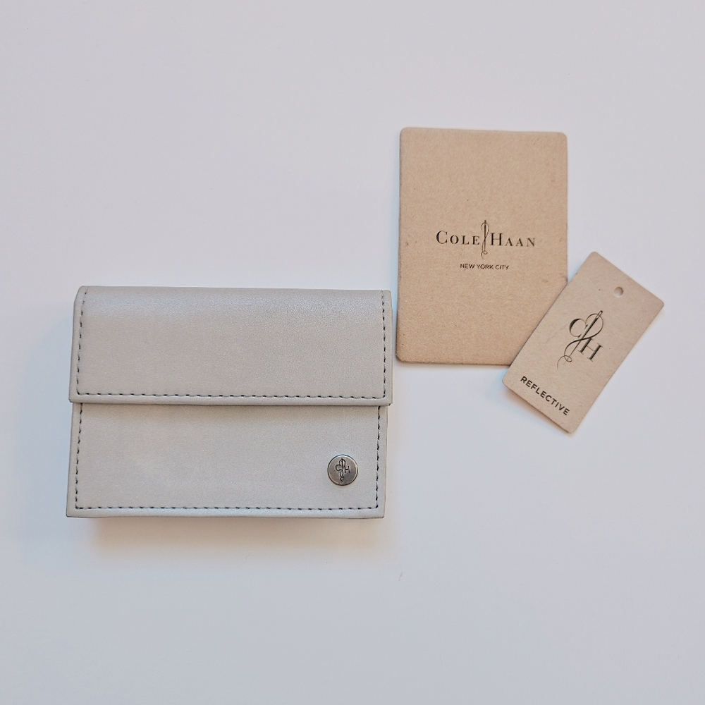 Cole Haan Card Case Reflective Wallet